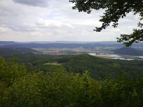 24.08.2008 Aussicht Silberklippe 491m  (nähe Eschwege)