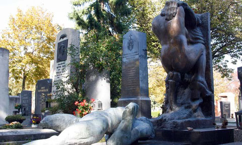 Der Zentralfriedhof in Wien