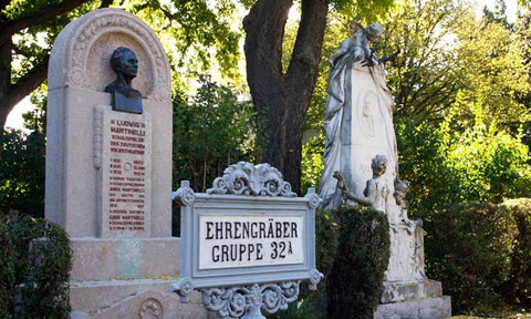 Der Zentralfriedhof in Wien