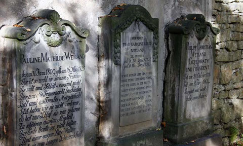 »Historischer Friedhof« in Weimar