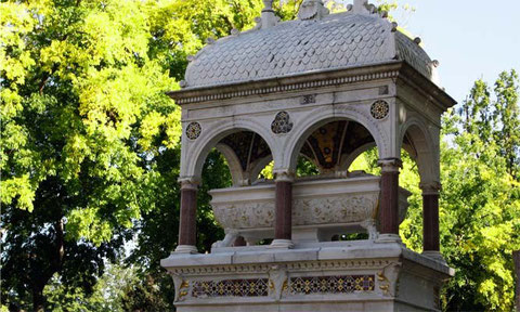 Der Zentralfriedhof in Wien