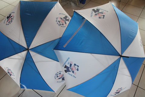 Regenschirm: www.dick-do.de oder Dick Do