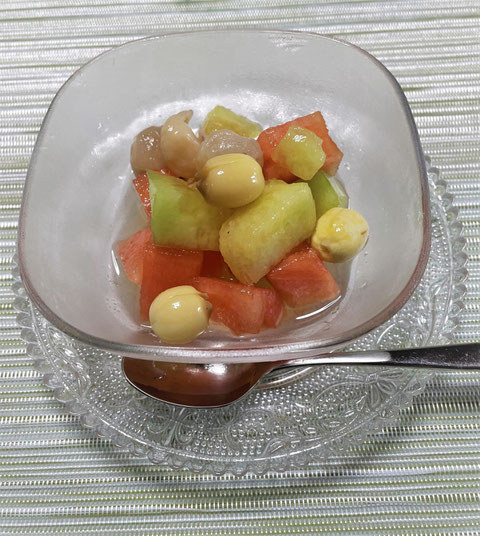 洗足薬膳お料理教室 残暑の薬膳レッスン