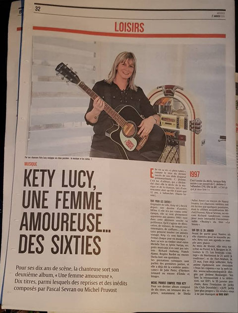 Journal " Le reveil de Berck" 2 Janvier 2019