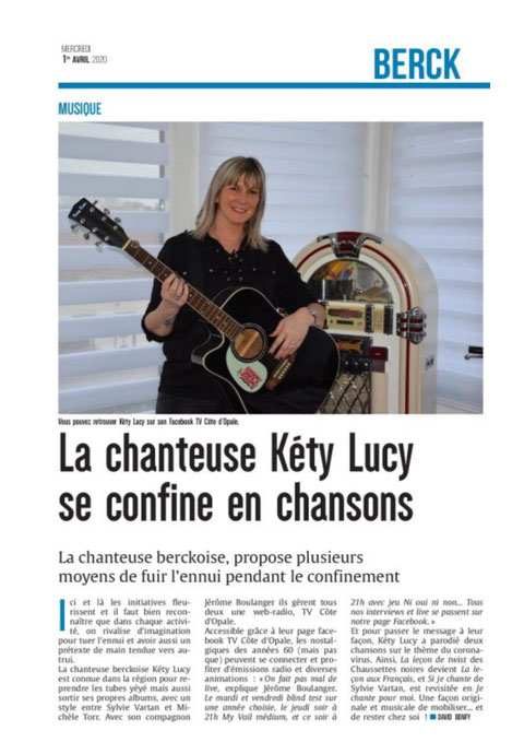 1er avril 2020 le reveil de Berck