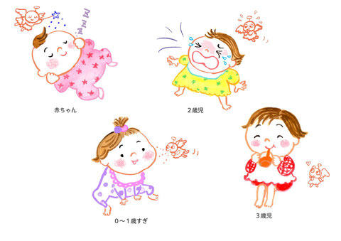 女の子 乳幼児