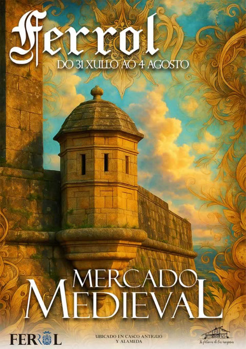 Feira y Mercado Medieval en Ferrol