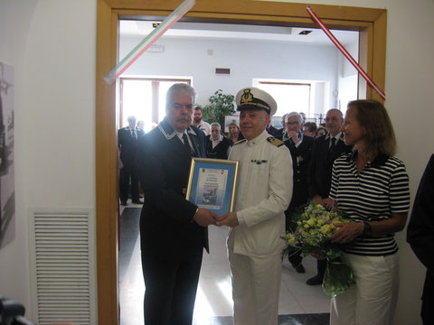 Ricordo al Com. Rebufatt della CP. TRIESTE.