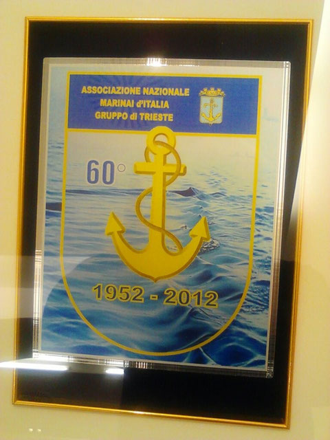 Quadro realizzato per il 60° del Gruppo ANMI TRIESTE