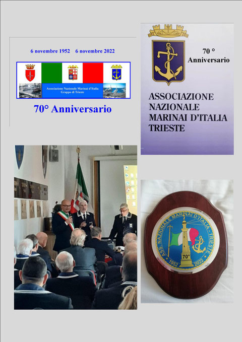 70° Ann. Gruppo ANMI Trieste