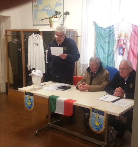 Pres. Botteghelli Cav. Milazzi segr. Selvi.