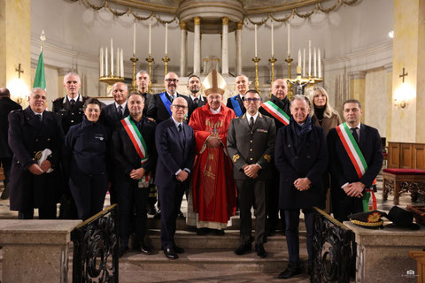 Cerimonia a Trieste per S.Barbara .