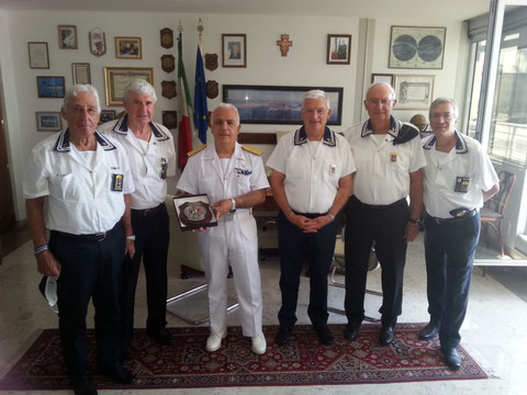 Incontro con il nuovo Comandante della C.P. Trieste. Vincenzo VITALE.