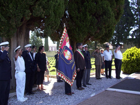 Corona al Cimitero Austroungarico di Fogliano Redipuglia