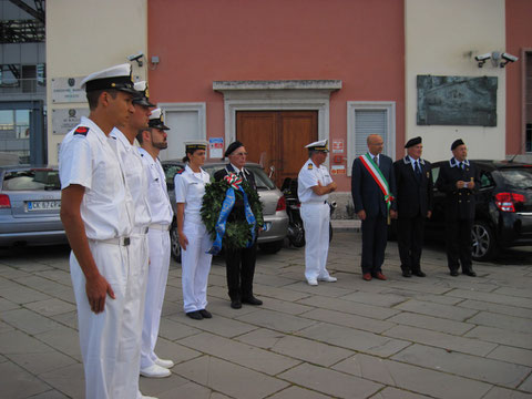 9 settembre 2010 Cerimonia per i dispersi di Nave Berenice