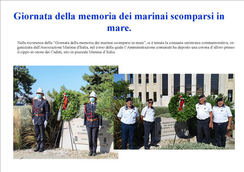 9 settembre 2021 Piazzale Marinai d'Italia. 