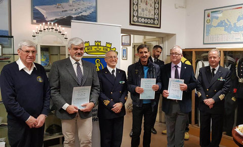 Consegna Attestati Benemerenza . 