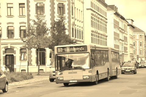 Die 312 auf der Gießerstraße