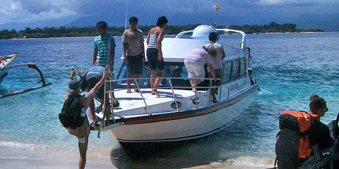 Kuda Hitam Express Fast Boat, The only fast boat direct from Amed to Lombok and Gili Islands