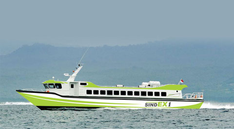 Sindu Express Fast Boat (Sindex), Direct Fast Boat from padang bai to Lombok and Gili islands