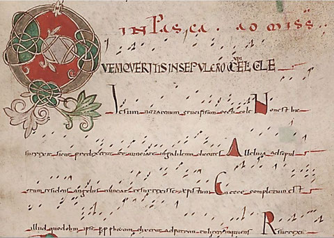 manuscrit de Saint-Martial de Limoges -Gallica BNF latin 887