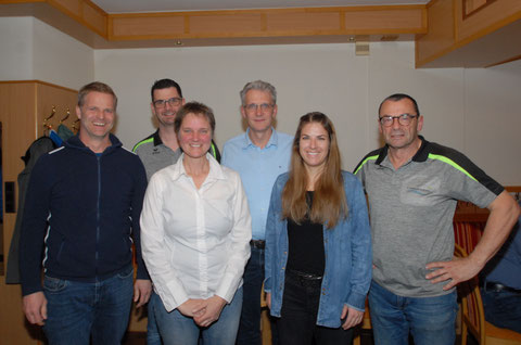 Der Vorstand des 1. TC Seeboden