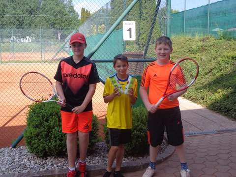 Raphael Neuhold, Leo Traschitzker und Marcus Edlinger (nicht im Bild Florian Tribelnig)