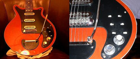 ブライアン・メイ レッドスペシャル レプリカ・コピーモデル Brian May, RedSpecial,自作・改造・製作