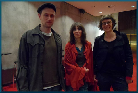 Matthias Timm, Regina Nickelsen, Regine Hacker of Filmteam Colon