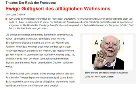 WienerZeitung.at, Februar 2011