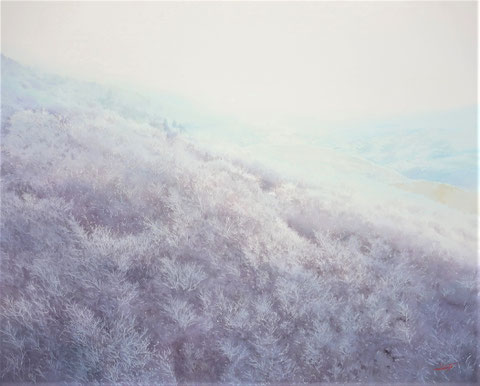 Work 3 , " Frozen forest " ,  73x91cm ,  648,000yen , sold