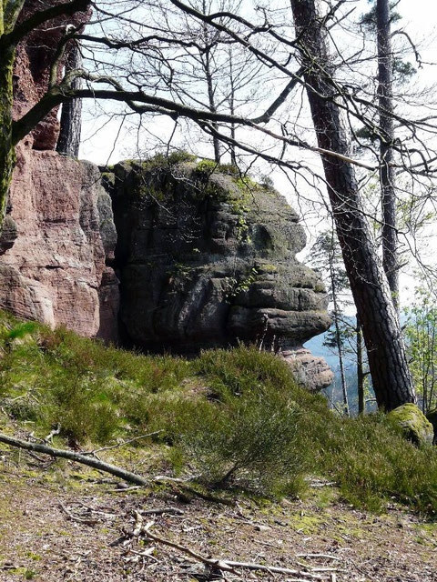 Autour de la roche du Diable