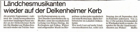 Bericht im Erbenheimer Anzeiger vom 26.9.2014