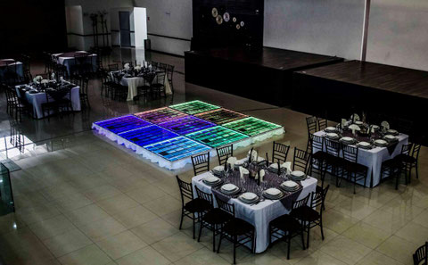 Renta Pista de Baile Iluminada 