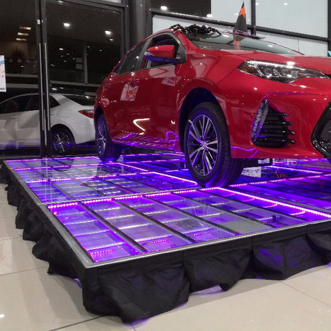 Renta Pista de Baile Iluminada
