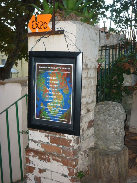 EXPOSITION DE GROUPE AUX BEAUX ARTS DE CANNES
