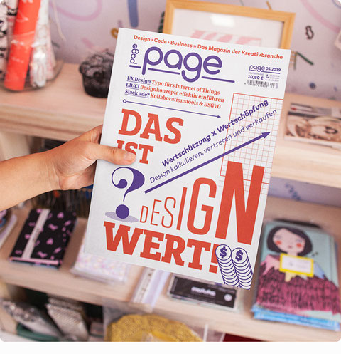 Vorschau PAGE Magazin Logodesign