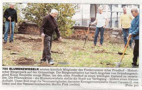 Wetterauer Zeitung vom 3. November 2007