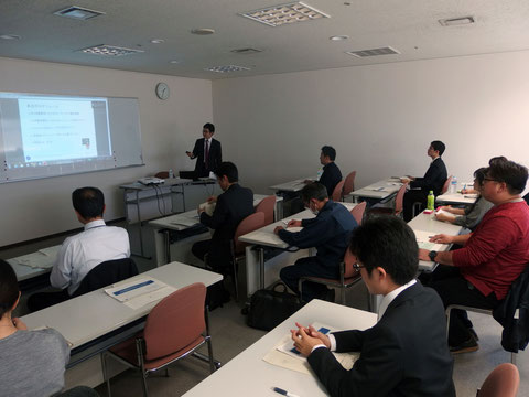 岐阜県産業経済振興センター BtoB事業者のためのネット活用セミナー風景