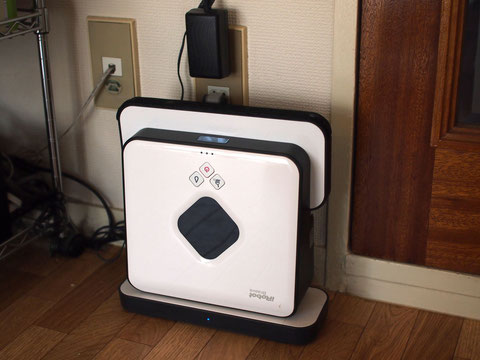 ブラーバ380j 充電中