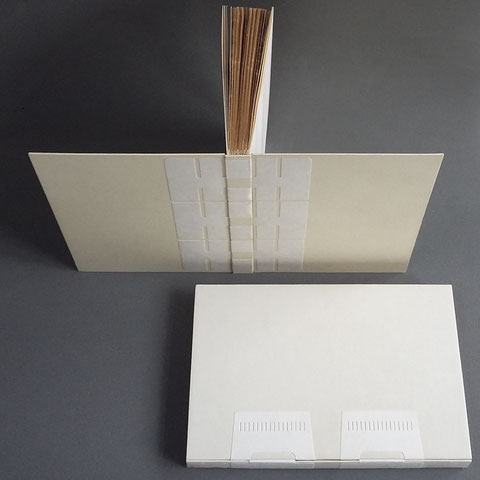 Anne Goy - reliure de conservation, restauration de livre,reliure crisscross - design du livre - design book - art binding -  secret Belgian binding - crisscross binding,  