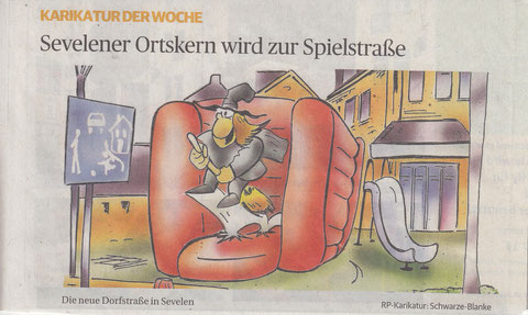 Rheinische Post vom 20.04.2015. Zum Vergrößern Bild anklicken. 