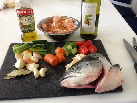Zutaten Fischfond
