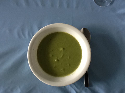 Spinat-Suppe (Rezept: Bild anklicken!)