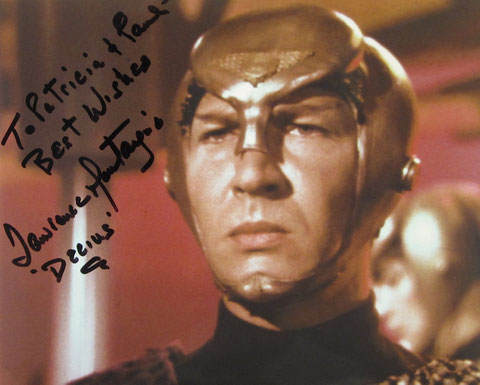 Lawrence Montaigne as Decius : Signed at Grand Slam Show IX, USA, 2001