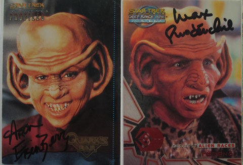 Aron Eisenberg and Max Grodenchik : Signed at Constellation, Paris, France, March 2000