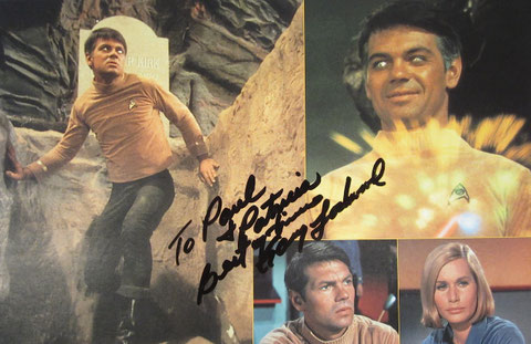 Gary Lockwood as Gary Mitchell : Signed at Fedcon 8, Bonn, Germany, May 2000