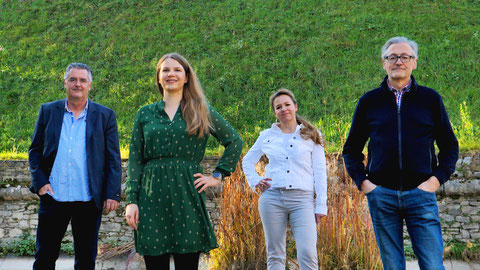 Gruppenfoto der ULV-UG SpitzenkandidatInnen