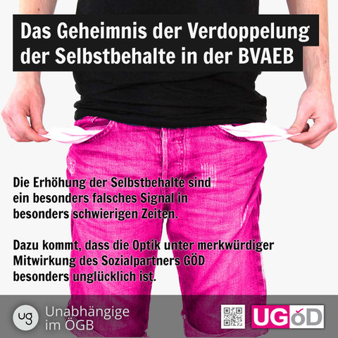 Ein Mann zeigt seine leeren Hosentaschen