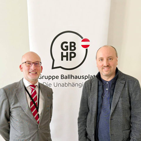 Gesandter Mag. Gerhard Eisl, GBHP, und Vortragender Univ.-Prof. Dr. Lorenz Ennser-Jedenastik